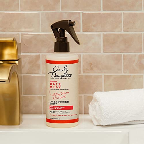 Carol’s Daughter Hair Milk Refresher Spray and 4 in 1 Combing Creme Hair Deta...