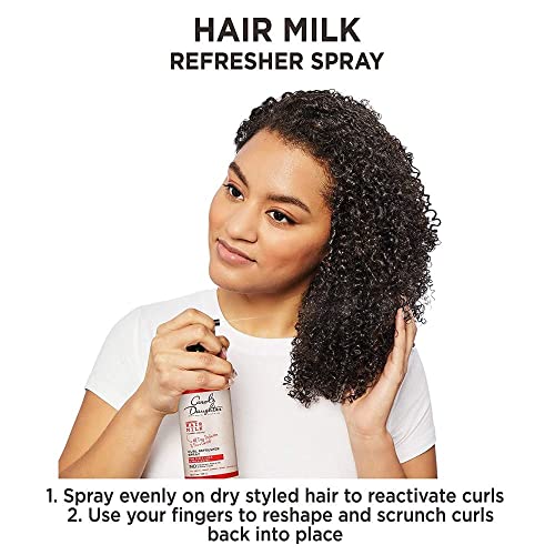 Carol’s Daughter Hair Milk Refresher Spray and 4 in 1 Combing Creme Hair Deta...