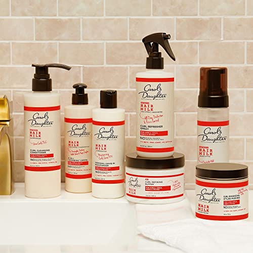 Carol’s Daughter Hair Milk Refresher Spray and 4 in 1 Combing Creme Hair Deta...