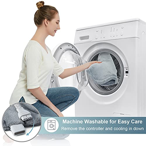 CAROMIO Heating Pad for Neck and Shoulders, Electric Neck and Shoulder Heatin...