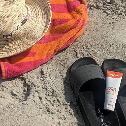 Carpe Antiperspirant Foot Lotion, A dermatologist-recommended solution to sto...