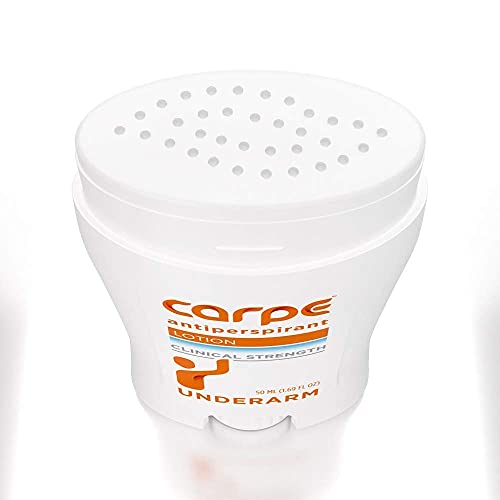 Carpe Underarm Antiperspirant and Deodorant, Clinical strength with all-natur...