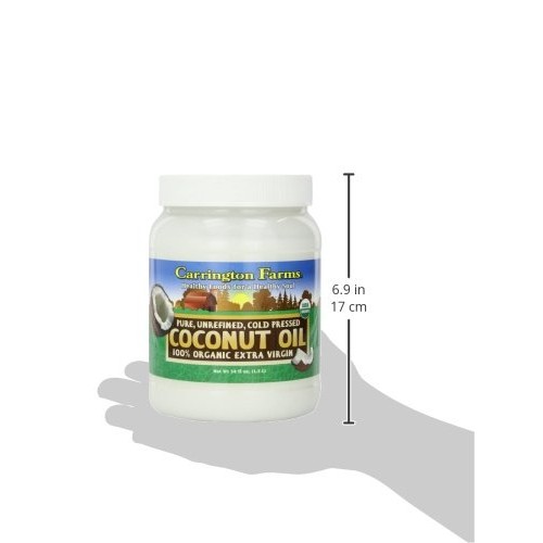 Carrington Farms Gluten Free, Unrefined, Cold Pressed, Virgin Organic Coconut...