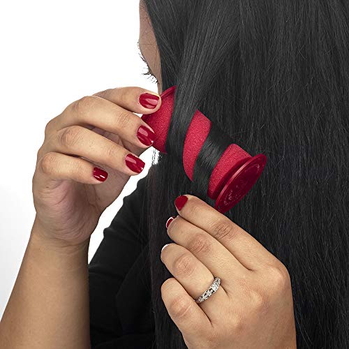Caruso Professional Jumbo Molecular Replacement Steam Hair Rollers with Shiel...