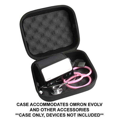 CASEMATIX Blood Pressure Monitor Carry Case Compatible with Omron Evolv Wirel...