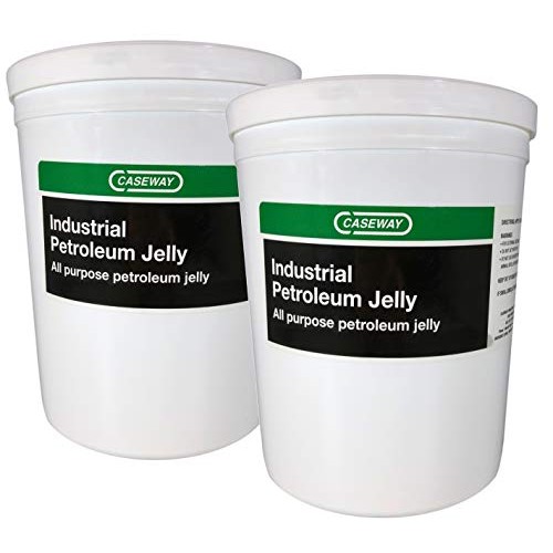 Industrial Petroleum Jelly White USP Grade - 2 Tubs of 72 fl oz (144 fl oz)