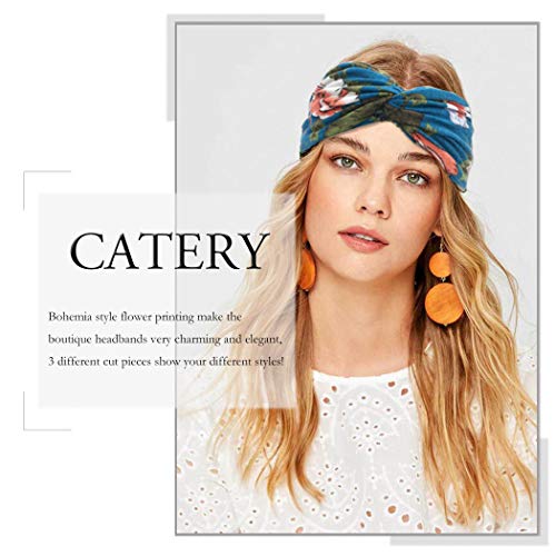 Catery Sports Headbands No Slip Grip Hairband Elastic Single Band Silicone Li...