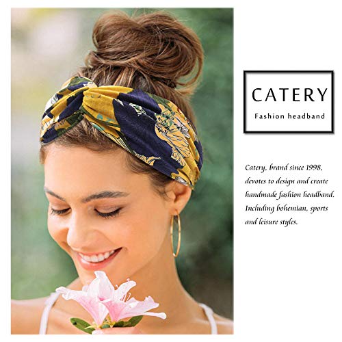 Catery Sports Headbands No Slip Grip Hairband Elastic Single Band Silicone Li...