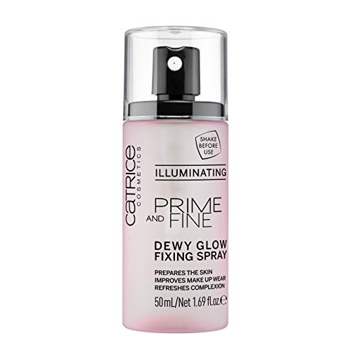 Catrice | Prime & Fine Illuminating Dewy Glow Spray | Transparent and Fast Dr...