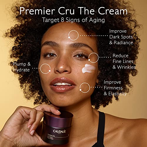 Caudalie Premier Cru The Cream, Face Moisturizer, Visibly Plump, and Reduce t...