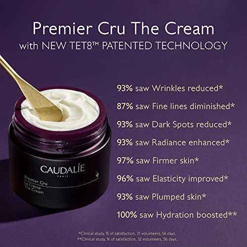 Caudalie Premier Cru The Cream, Face Moisturizer, Visibly Plump, and Reduce t...