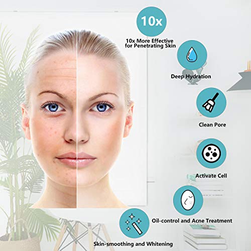 Facial Steamer-Nano Ionic Facial Steamer Warm Mist Humidifier Atomizer Spraye...