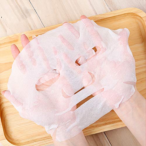 DIY 100 Pcs Compressed Disposable Cotton Facial Mask Sheet Grain Skin Care Dr...