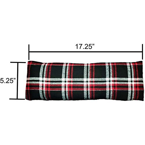 Microwavable Corn Filled Heating Pad and Cold Pack/Washable 100% Cotton Cover...