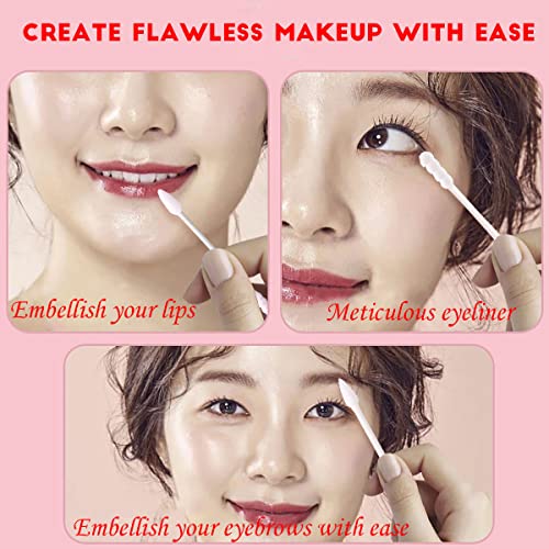 Pointed Cotton Swabs, 800 Pieces Precision Tips Cotton Swabs Spiral Head Cott...