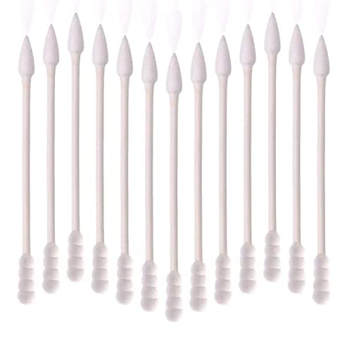 Pointed Cotton Swabs, 800 Pieces Precision Tips Cotton Swabs Spiral Head Cott...