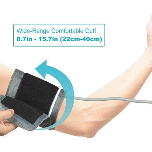 CAZON Blood Pressure Monitor - Upper Arm Blood Pressure Machine & Pulse Rate ...