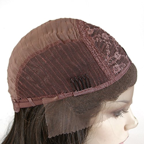 Cbwigs PT2/27# Color Short Bob Straight Synthetic Lace Front Wigs for Women H...