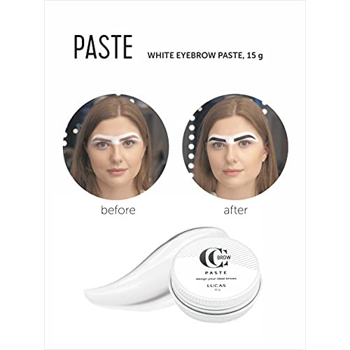 Brow Paste by CC Brow - White Eyebrow Mapping Paste, Brow Shape and Define 15...