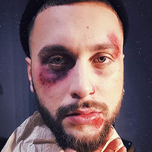 CCbeauty 6 Colors Bruise Wheel with Fake Wound Modeling Scar Wax (1.6Oz),Spat...