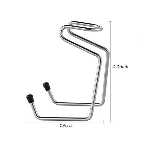 CCbeauty Men Black 3Pcs Shaving Set, 3.2" Black Stainless Steel Shaving Bowl ...