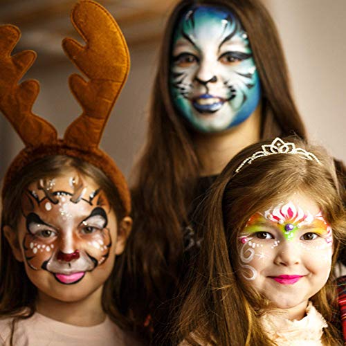 CCbeauty SFX Makeup kit Professional Face Paint Oil Based 12 Colors Halloween...