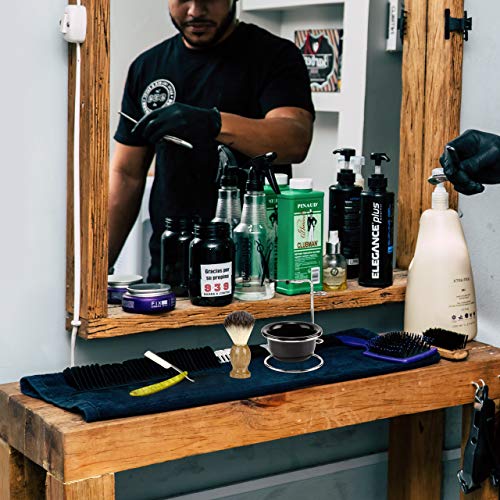 CCbeauty Shaving Kit for Men, Stainless Steel Shaving Razor&Brush Holder Soap...