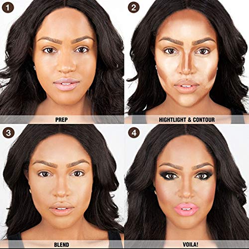 CCbeauty Wonder Stick 6 Colors Face Dual-ended Highlighter Sticks Cream bronz...