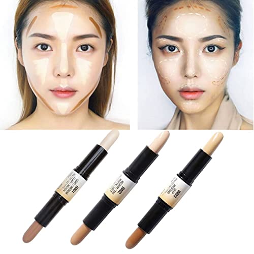 CCbeauty Wonder Stick 6 Colors Face Dual-ended Highlighter Sticks Cream bronz...