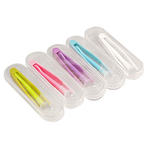ccHuDE 6 Pack Portable Contact Lens Tweezers Suction Stick Contact Lens Inser...