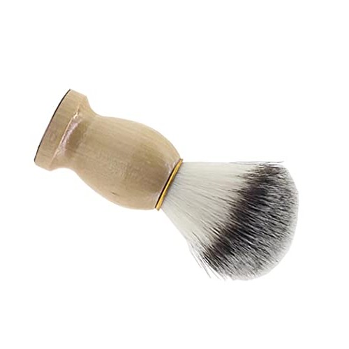 ccHuDE Men's Shaving Brush with Wood Handle Shave Brushes Shave Cream Brush f...