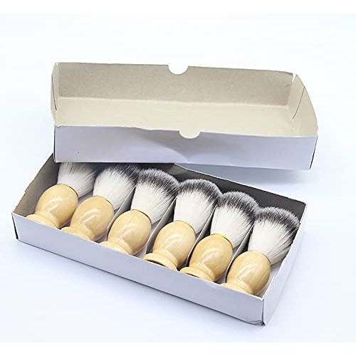 ccHuDE Men's Shaving Brush with Wood Handle Shave Brushes Shave Cream Brush f...