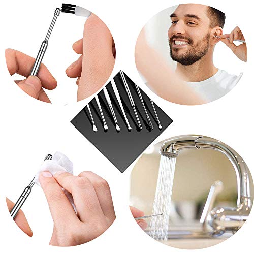 Ear Wax Removal Kit, 6 Pcs Ear Pick Earwax Removal Tool, Ear Cleansing Tool S...