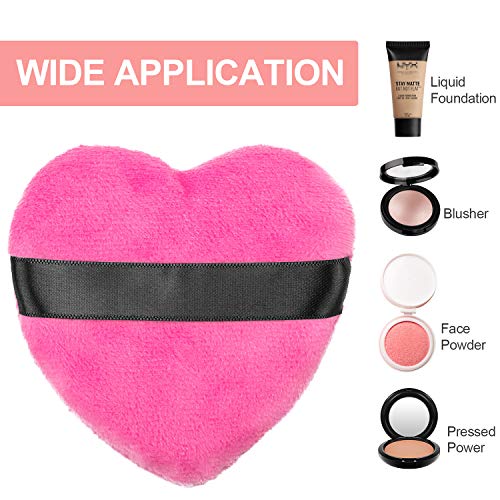 4PCS Makeup Blendiful Puffs, Cotton Powder Puff, Makeup Tool Beauty Sponges B...
