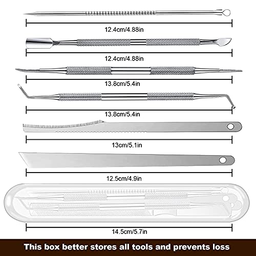 Ingrown Toenail Pedicure Tool Kit 7pcs Nail Manicure Kit Stainless Steel Nail...