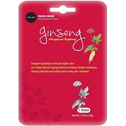 Celavi Essence Facial Face Mask 6x2 Sheet Korea Skin Care Moisturizing 12 Pack