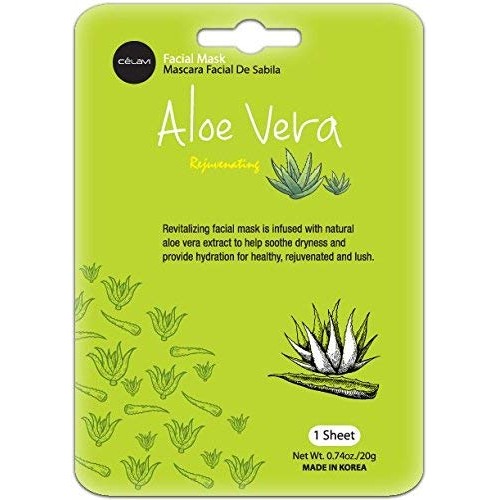 Celavi Essence Facial Face Mask 6x2 Sheet Korea Skin Care Moisturizing 12 Pack