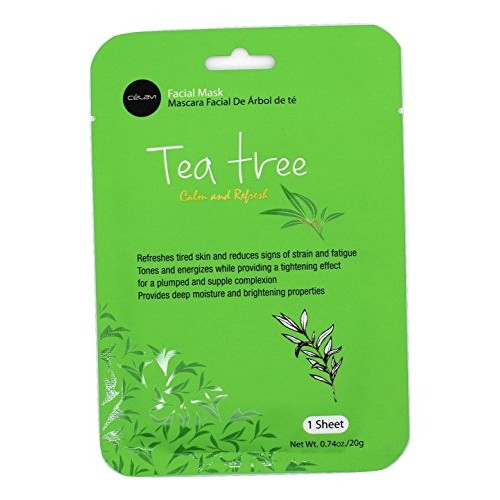 Celavi Essence Facial Face Mask Paper Sheet Korea Skin Care Moisturizing 9 Pa...