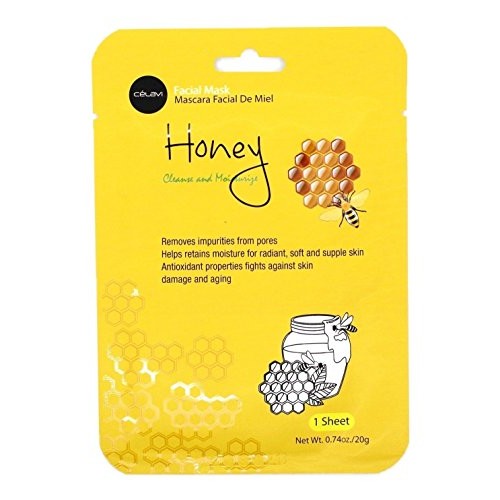 Celavi Essence Facial Mask Paper Sheet Korea Skin Care Moisturizing 24 Pack (...