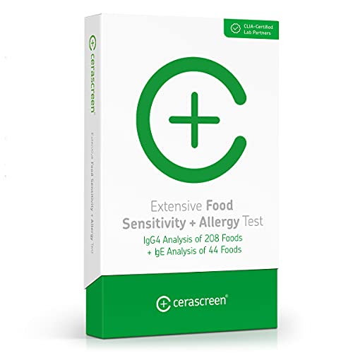 Extensive 252 Foods Sensitivity/Allergy Test by CERASCREEN | Send in Your Sam...