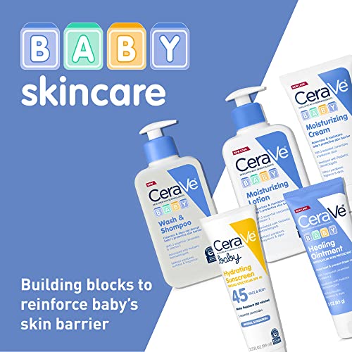 CeraVe Baby Wash & Shampoo | 2-in-1 Tear-Free Baby Wash for Baby Skin & Hair ...