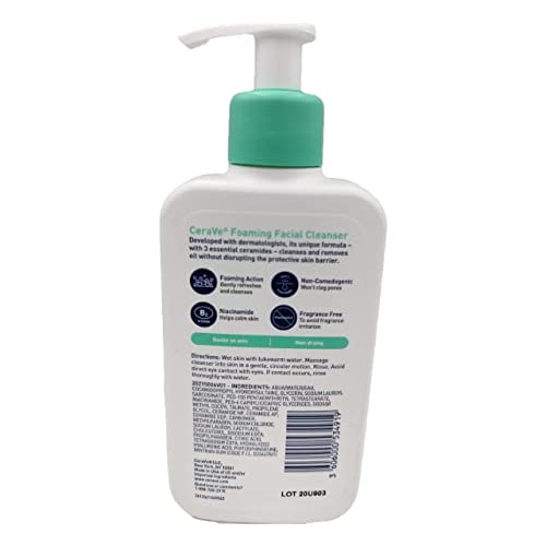 Cerave Cream Foam Hydrating Cleansing 8.1 oz (236 ml)