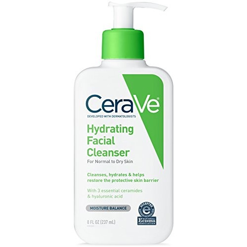 CeraVe Hydrating Facial Cleanser for Daily Face Washing