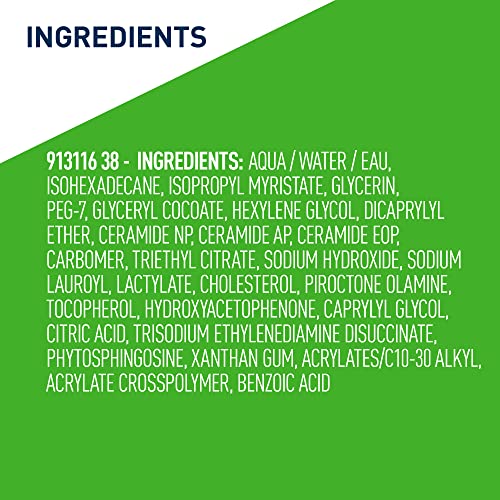 CeraVe Hydrating Facial Cleansing Makeup Remover Wipes| Plant Based Face Wipe...