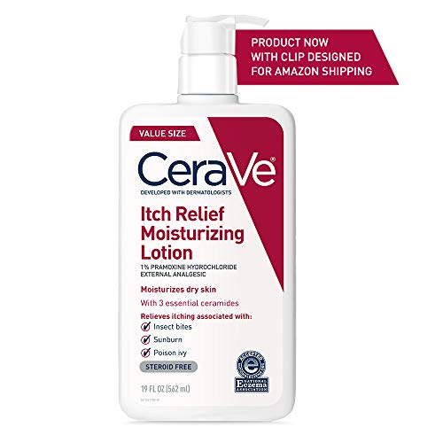CeraVe Moisturizing Lotion for Itch Relief | Anti Itch Lotion with Pramoxine ...