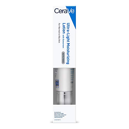 CeraVe Moisturizing Lotion SPF 30| Sunscreen and Face Moisturizer with Hyalur...