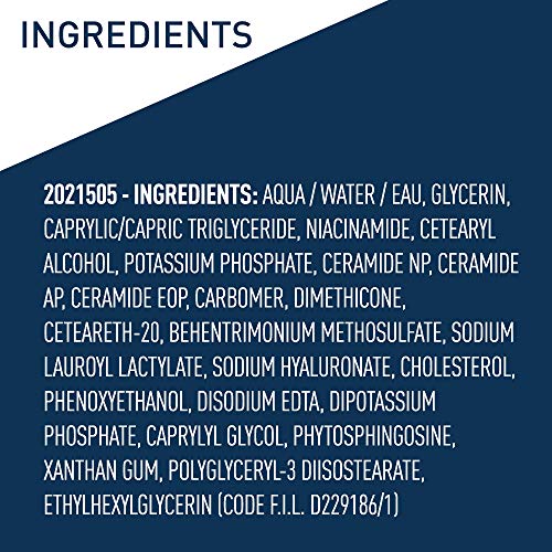 CeraVe PM Facial Moisturizing Lotion | Night Cream with Hyaluronic Acid and N...