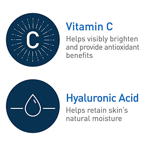 CeraVe Vitamin C Serum with Hyaluronic Acid | Skin Brightening Serum for Face...