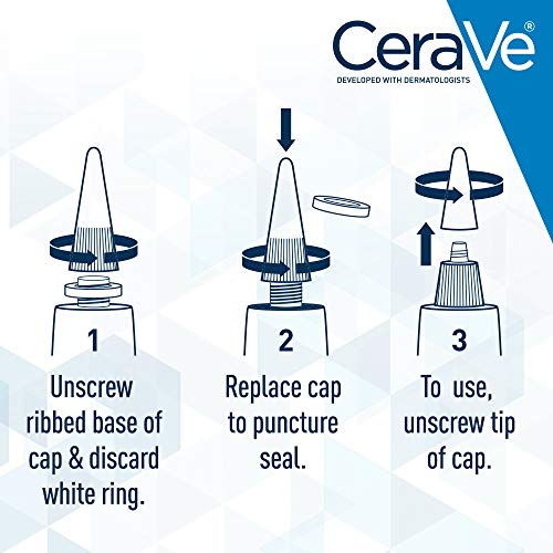 CeraVe Vitamin C Serum with Hyaluronic Acid | Skin Brightening Serum for Face...