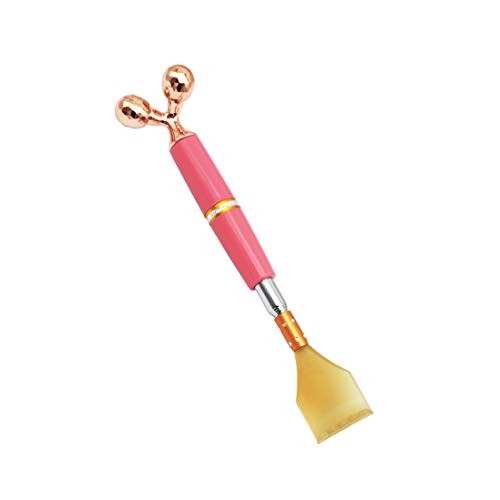 CERRXIAN Face Massager Roller & Extendable Back Scratcher 2 in 1 Combo for Sp...